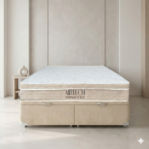 Conjunto com Baú Ortobom Airtech - Super King 1,93x2,03x0,25