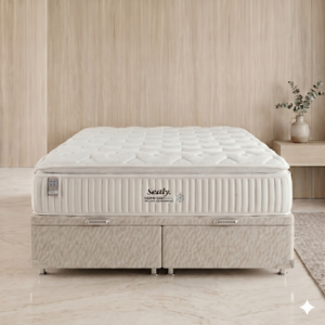 Conjunto com Baú Plumatex Comfort Gel - Super King 1,93x2,03x0,32